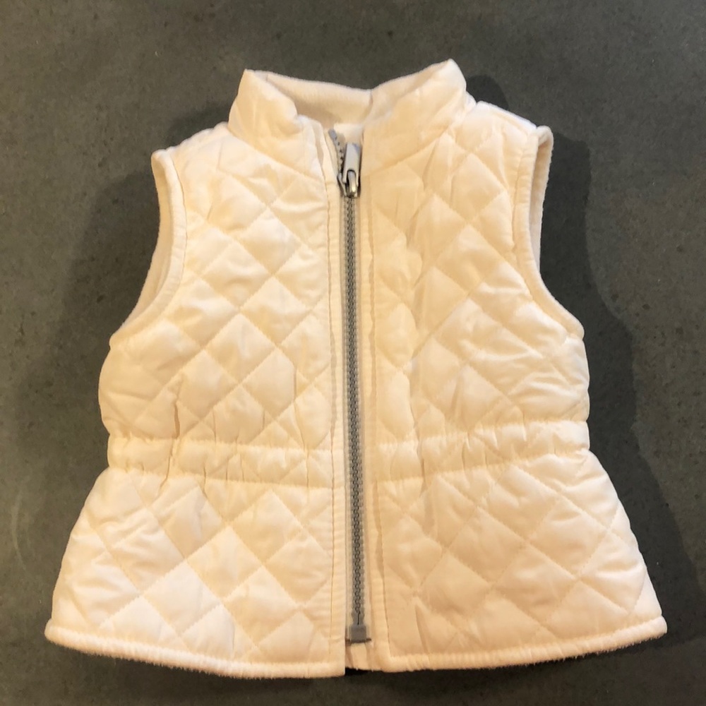 Girls vest.  Old Navy size 3-6 months.